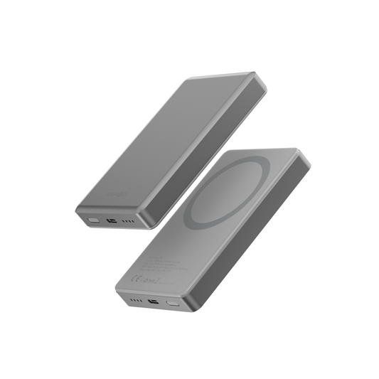 ENERGEA ALUPAC 10K,  10000MAH ULTRA LIGHT ALUMINIUM MAGSAFE COMPATIBLE POWER BANK