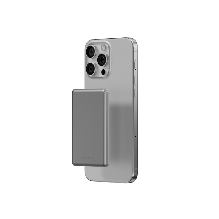 ENERGEA ALUPAC MINI,  5000MAH MINI ALUMINIUM MAGSAFE COMPATIBLE POWER BANK