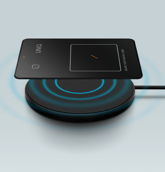 UNIQ ATLAS NFC-ENABLED CARD TRACKER - GRAPHITE (GRAPHITE)