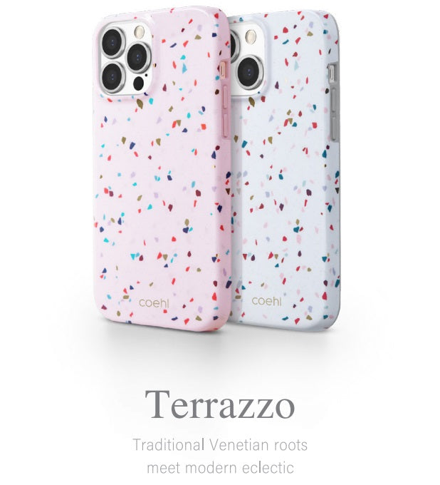 UNIQ COEHL IPHONE 13 PRO MAX TERRAZZO COVER