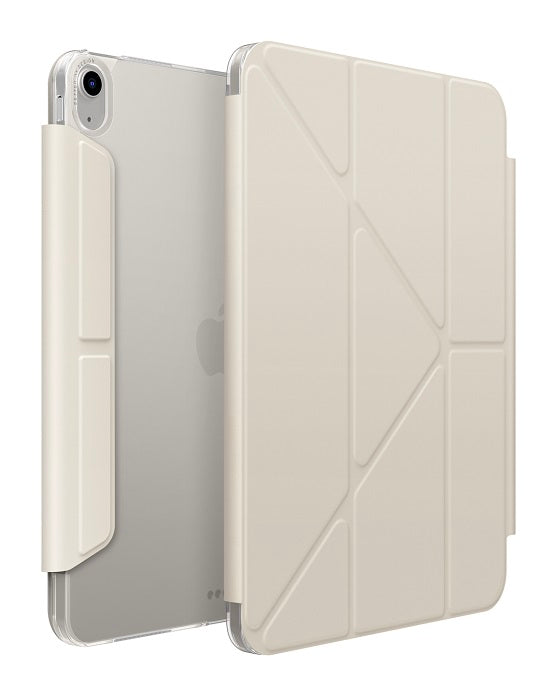 UNIQ CAMDEN CLICK NEW IPAD AIR 11 (2024) - IVORY (IVORY)