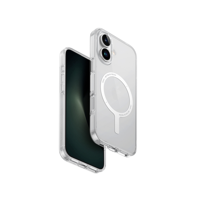 UNIQ HYBRID IPHONE 16 PLUS MAGCLICK CHARGING CLARIO (ECO)