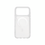 Clear iPhone case with MagClick circular charging ring and raised edges