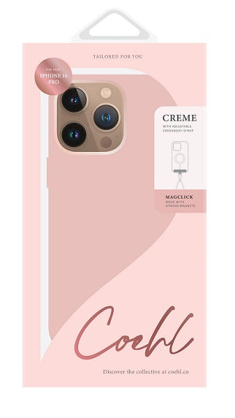 UNIQ COEHL IPHONE 16 PRO (2024) 6.3 MAGNETIC CHARGING CRÈME - BALLET PINK (BALLET PINK)