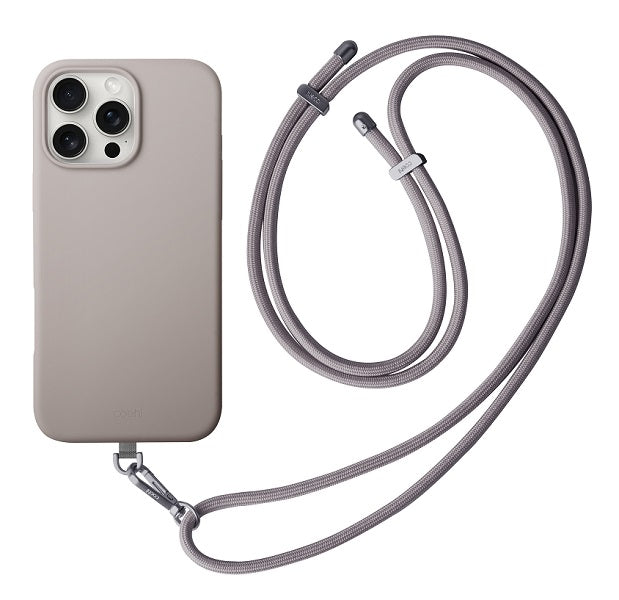 UNIQ COEHL IPHONE 16 PRO (2024) 6.3 MAGNETIC CHARGING CRÈME - TAUPE GREY (TAUPE GREY)