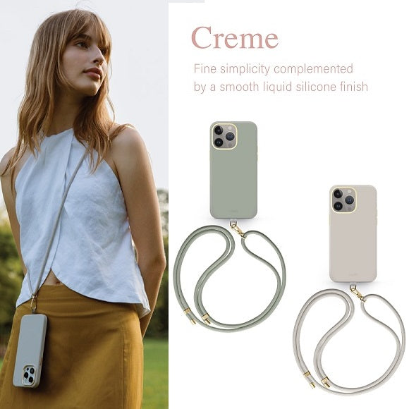 UNIQ COEHL IPHONE 15 PRO (2023) CREME / MUSE MAGNETIC CHARGING COVER