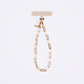 UNIQ COEHL GOLDILOCKS UNIVERSAL PHONE CHARM HANDSTRAP - CHAMPAGNE GOLD