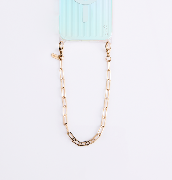 UNIQ COEHL GOLDILOCKS UNIVERSAL PHONE CHARM HANDSTRAP - CHAMPAGNE GOLD