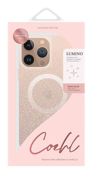 UNIQ COEHL IPHONE 16 PRO (2024) 6.3 MAGNETIC CHARGING LUMINO - ROSE GOLD (ROSE GOLD)