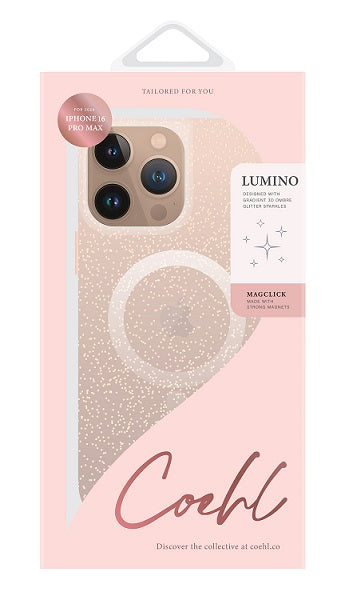 UNIQ COEHL IPHONE 16 PRO MAX (2024) 6.9 MAGNETIC CHARGING LUMINO - ROSE GOLD (ROSE GOLD)