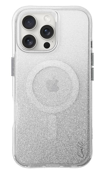 UNIQ COEHL IPHONE 16 PRO MAX (2024) 6.9 MAGNETIC CHARGING LUMINO - SPARKLING SILVER (SPARKLING SILVER)