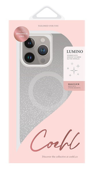 UNIQ COEHL IPHONE 16 PRO (2024) 6.3 MAGNETIC CHARGING LUMINO - SPARKLING SILVER (SPARKLING SILVER)