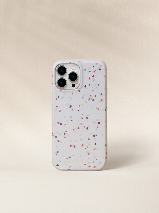 UNIQ COEHL IPHONE  13 PRO TERRAZZO COVER