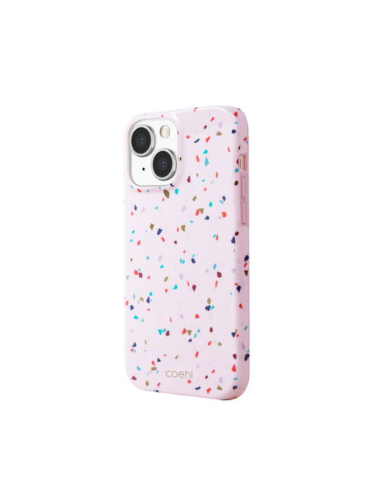 UNIQ COEHL IPHONE 13 TERRAZZO -  BLUSH PINK (PINK)