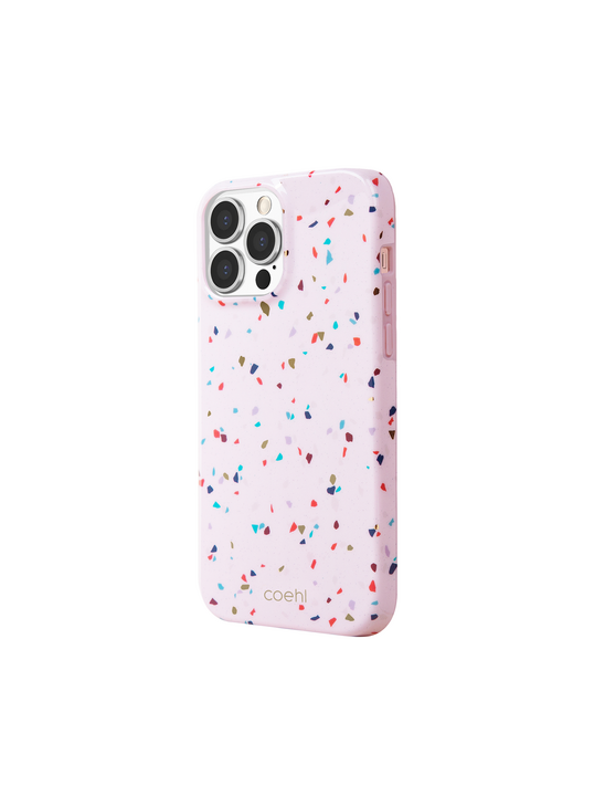 UNIQ COEHL IPHONE 13 PRO TERRAZZO - pink
