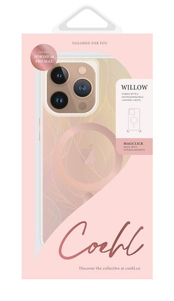 UNIQ COEHL IPHONE 16 PRO MAX (2024) 6.9 MAGNETIC CHARGING WILLOW - IRIDESCENT (IRIDESCENT)