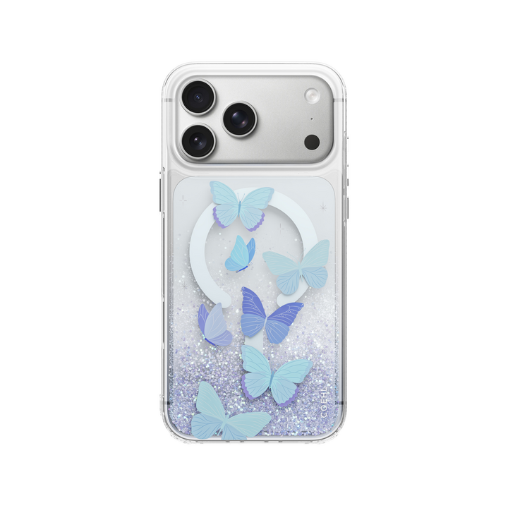 UNIQ COEHL IPHONE 18 PRO (2026) 6.3 MAGNETIC CHARGING ARIA- BLUE SERENITY