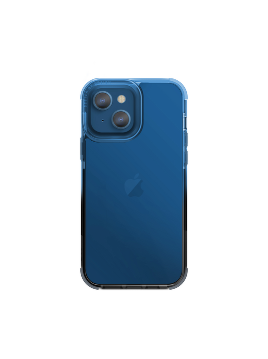 UNIQ HYBRID IPHONE 13 COMBAT DUO - CASPIAN (BLUE/BLACK)
