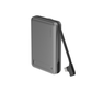ENERGEA MAGPAC PRO, 10000MAH MAGSAFE COMPATIBLE POWER BANK WITH BUILT-IN CABLE AND STAND - GUN/BLK
