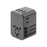 ENERGEA TRAVELWORLD ADAPTER 35, 3A2C 35.5W - GUNMETAL