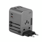 ENERGEA TRAVELWORLD ADAPTER 35, 3A2C 35.5W - GUNMETAL