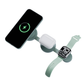 BAZIC GOMAG TRIO 2, 3IN1  FOLDABLE MAGNETIC WIRELESS CHARGER 15W IPHONE/WATCH/AIRPODS - SESAME