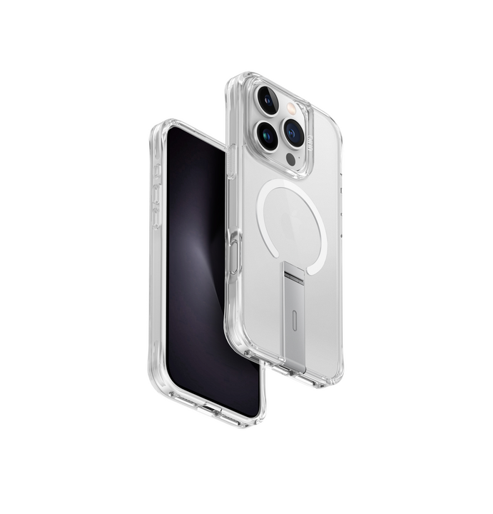 UNIQ HYBRID IPHONE 16 PRO MAGCLICK CHARGING ELEVA WITH VERTICAL STAND