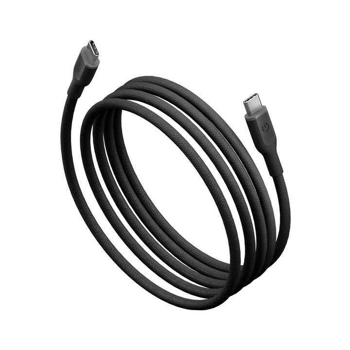 Energea Flow C-C Cable 480Mbps 60W 1.5M - BLACK