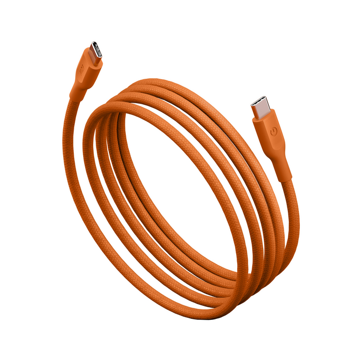 Energea Flow C-C Cable 480Mbps 60W 1.5M - ORENGE