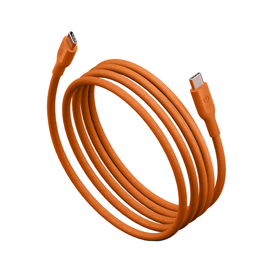 Energea Flow C-C Cable 480Mbps 60W 1.5M - ORENGE