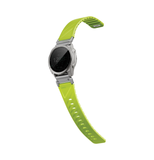 UNIQ FLUO MAGNETIC SMARTWATCH STRAP 22MM LUG WITH REMOVABLE CONNECTOR - DARK LIME (DARK LIME)