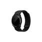UNIQ FLUO MAGNETIC SMARTWATCH STRAP 22MM LUG WITH REMOVABLE CONNECTOR - MIDNIGHT BLACK (MIDNIGHT BLACK)