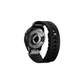 UNIQ FLUO MAGNETIC SMARTWATCH STRAP 22MM LUG WITH REMOVABLE CONNECTOR - MIDNIGHT BLACK (MIDNIGHT BLACK)