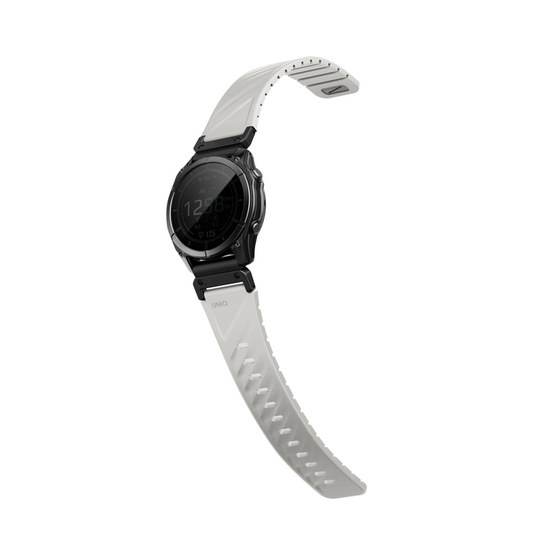 UNIQ FLUO MAGNETIC SMARTWATCH STRAP 22MM LUG WITH REMOVABLE CONNECTOR - MIST GREY (MIST GREY)