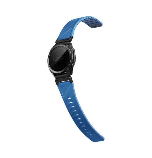 UNIQ FLUO MAGNETIC SMARTWATCH STRAP 22MM LUG WITH REMOVABLE CONNECTOR - OCEAN BLUE (OCEAN BLUE)