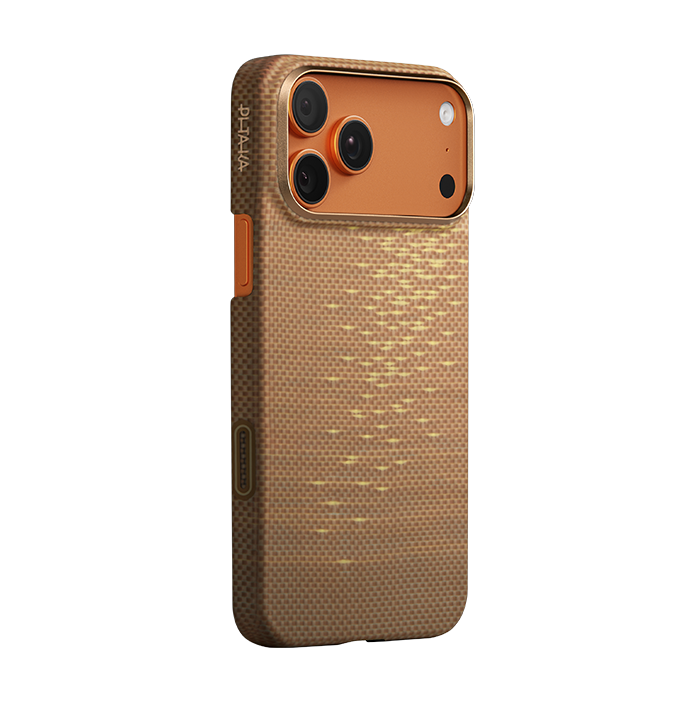 PITAKA IPHONE 17 PRO  ULTRA-SLIM CASE GOLDEN GLINT (PitaTap™)