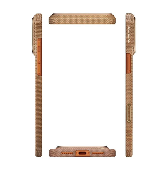 PITAKA IPHONE 17 PRO  ULTRA-SLIM CASE GOLDEN GLINT (PitaTap™)