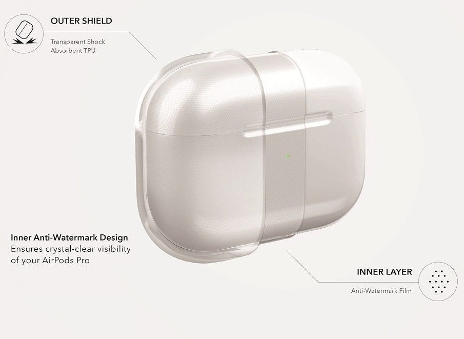 UNIQ GLASE AIRPODS 3rd GEN HANG CASE