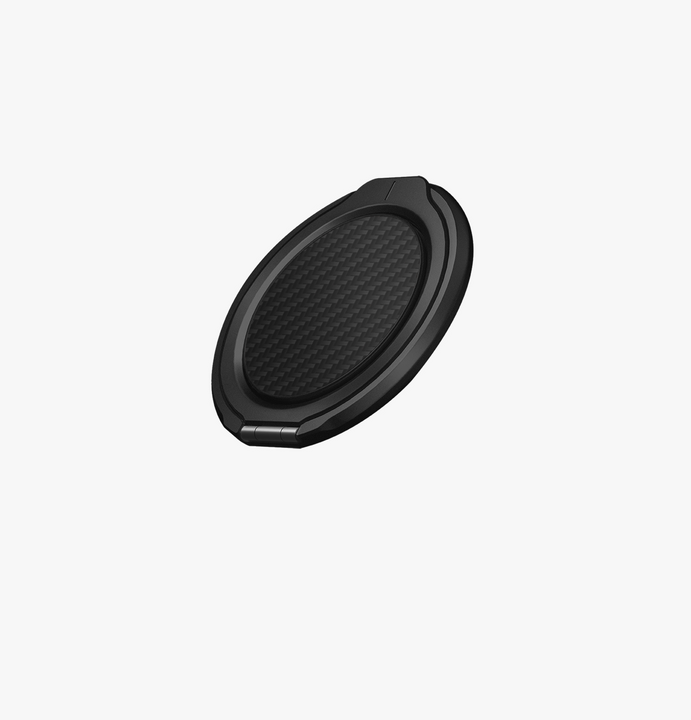 UNIQ GRIPFIT PREMIUM 360 MAGNETIC MOUNT & KICKSTAND CARBON BLACK