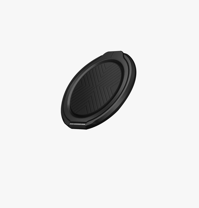 UNIQ GRIPFIT CLASSIC 360 MAGNETIC MOUNT & KICKSTAND - MIDNIGHT BLACK