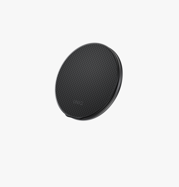 UNIQ GRIVIX CLASSIC 360 MAGNETIC MOUNT & GRIP-STAND -CARBON BLACK