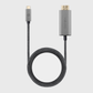 ENERGEA FIBRATOUGH, USB-C TO HDMI CABLE 4K@60HZ 2M - BLACK