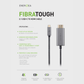 ENERGEA FIBRATOUGH, USB-C TO HDMI CABLE 4K@60HZ 2M - BLACK