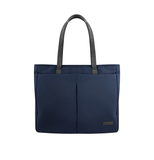 UNIQ HAVA RPET FABRIC TOTE BAG (UP TO 14") - INDIGO BLUE