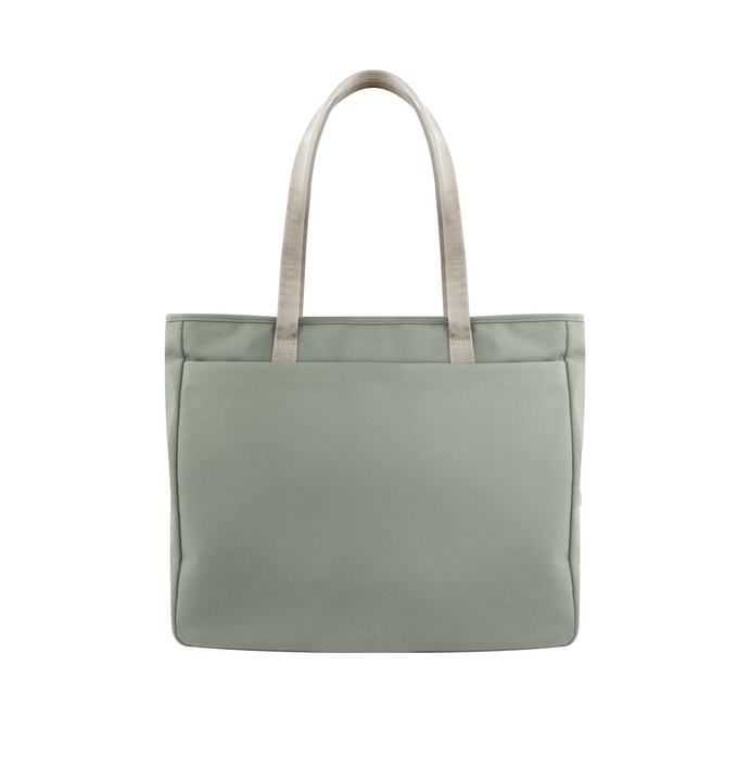 UNIQ HAVA RPET FABRIC TOTE BAG (UP TO 14") - LAUREL GREEN