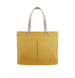 UNIQ HAVA RPET FABRIC TOTE BAG (UP TO 14") - CANARY YELLOW
