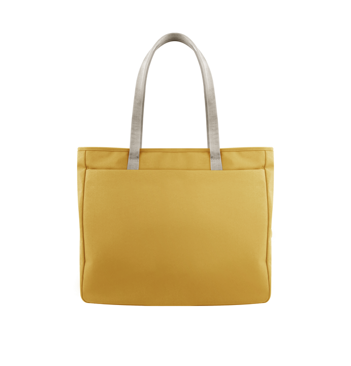 UNIQ HAVA RPET FABRIC TOTE BAG (UP TO 14") - CANARY YELLOW