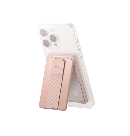 UNIQ HELDRO ID MAGNETIC CARD HOLDER WITH GRIP-BAND AND STAND