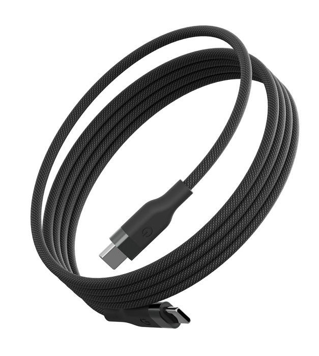 ENERGEA HELIX C-C MAGNETIC CABLE 480MBPS, 100W 1.5M - BLACK