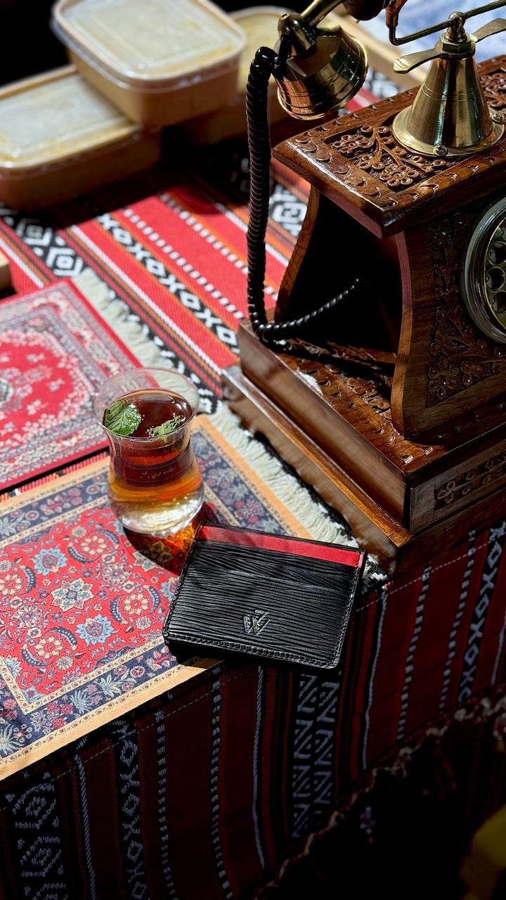 7 WALLET GENUINE  LEATHER WITH KEYCHAIN COMBO